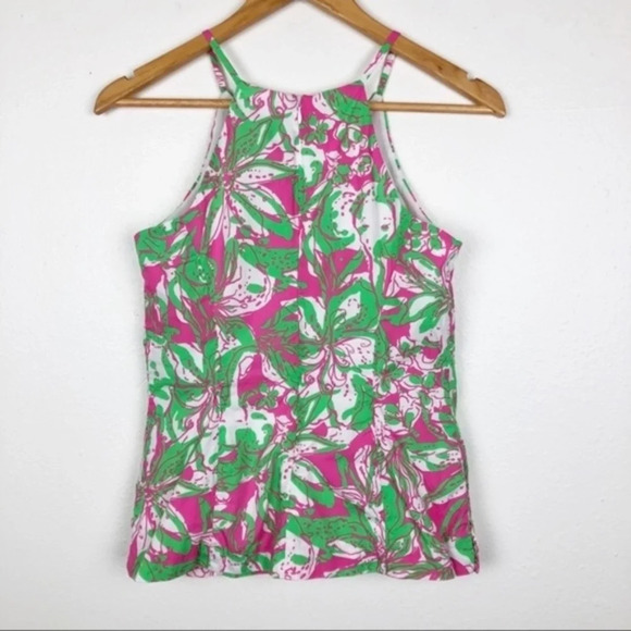 Lilly Pulitzer Annabelle Forgot My Trunks Top 2 - Picture 6 of 8